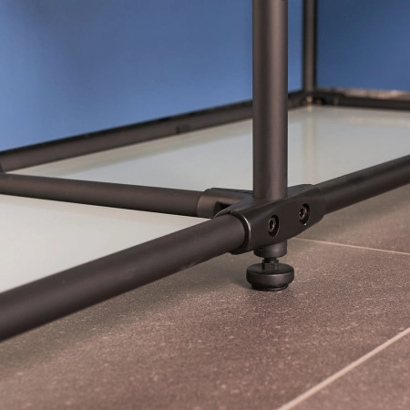 Stopka regulowana fi 25 czarna